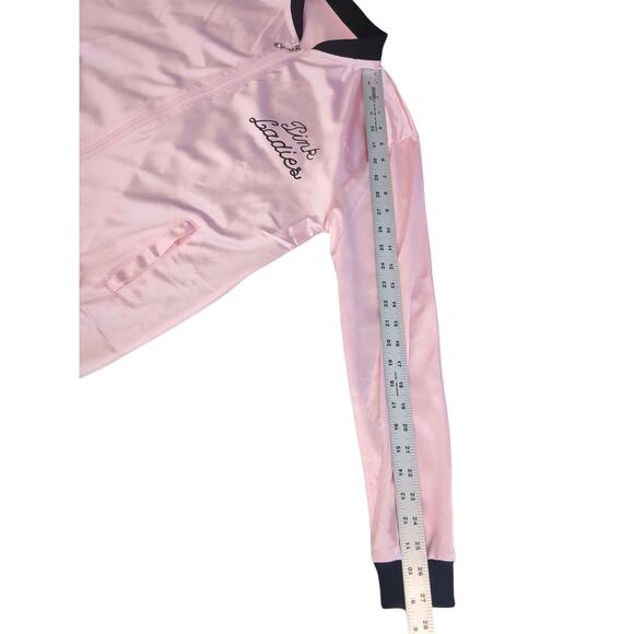 Women's Grease Pink Ladies Jacket Size Small - Picture 5 of 6